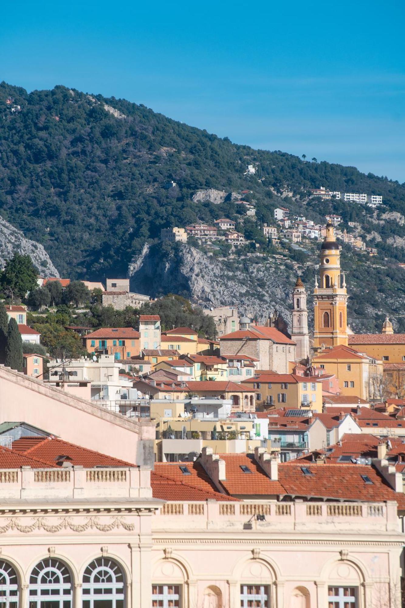 Residence Hoteliere Chambord Au Coeur De Menton - Entierement Renovee Exteriör bild